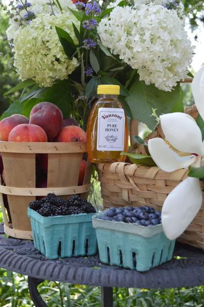 Get ready for your summer weekend with Arkansas blueberries, blackberries and peaches from Vanzant's. Don't forget to try out our pure honey! 